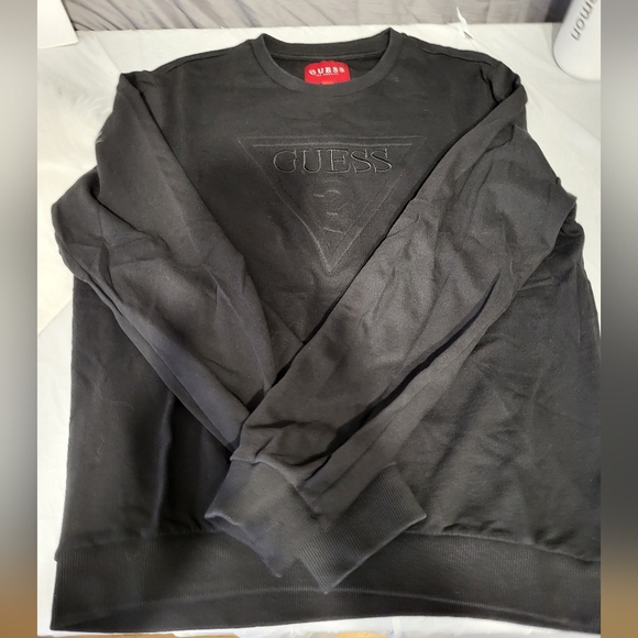 GUESS Black Sweatshirt, Size XL - Picture 4 of 5